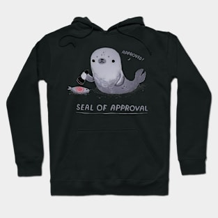 Seal Of Approval | Funny puns Hoodie